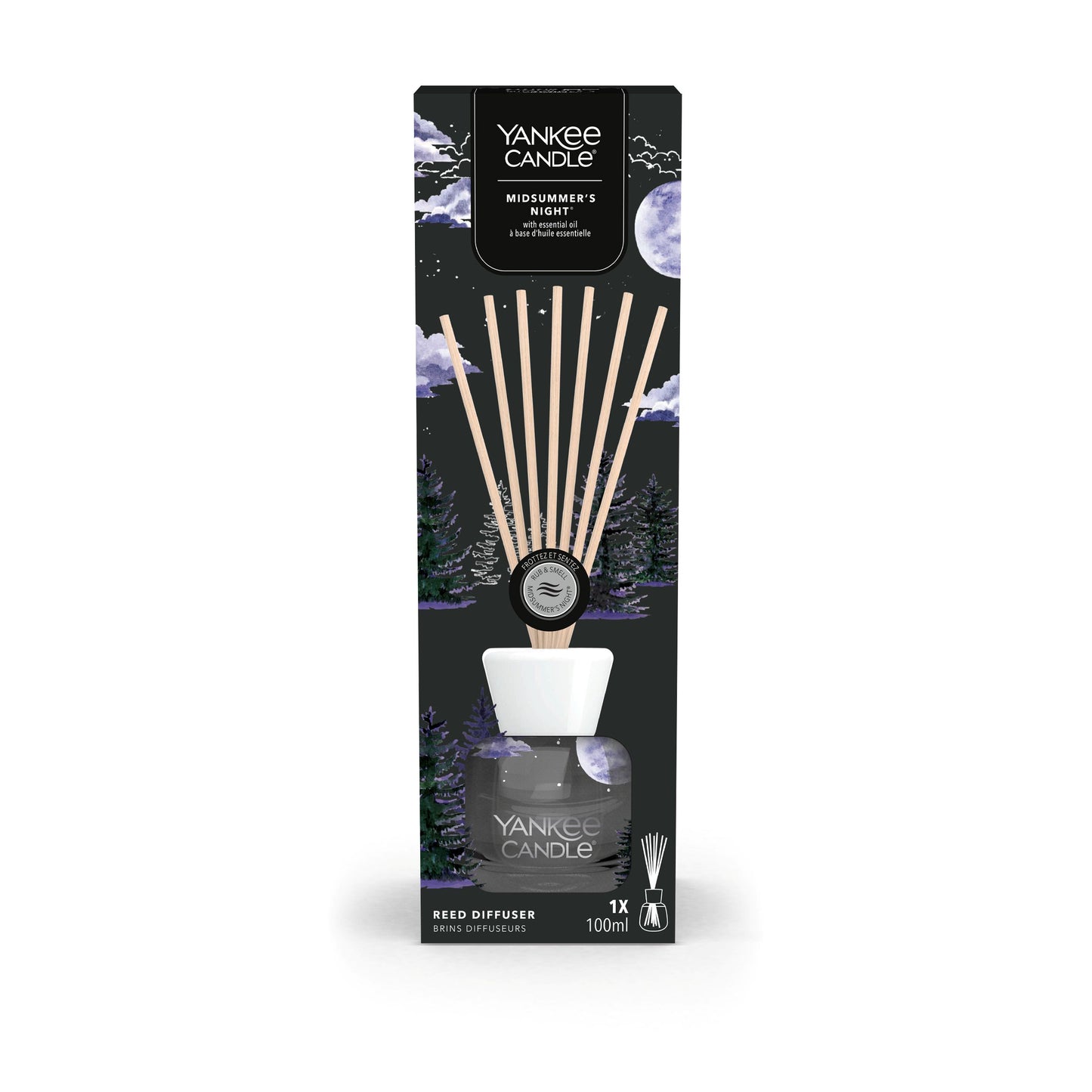 Yankee Candle Midsummer's Night®– kvapų difuzorius su lazdelėmis
