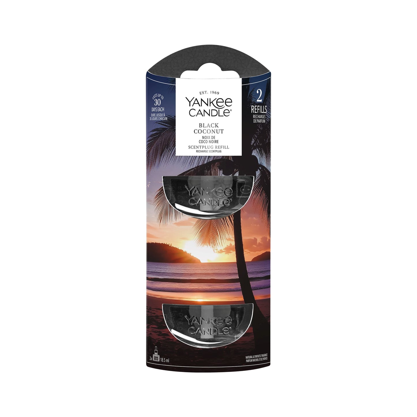 YC SCENTPLUG REFILLS BLACK COCONUT