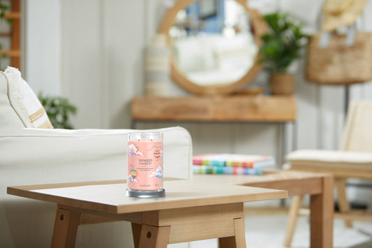 Yankee Candle® Signature Tumbler didelė žvakė – Watercolour Skies