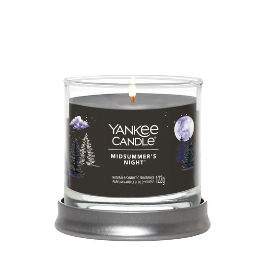 Yankee Candle Signature kolekcijos maža stiklinė žvakė – Midsummer's Night®