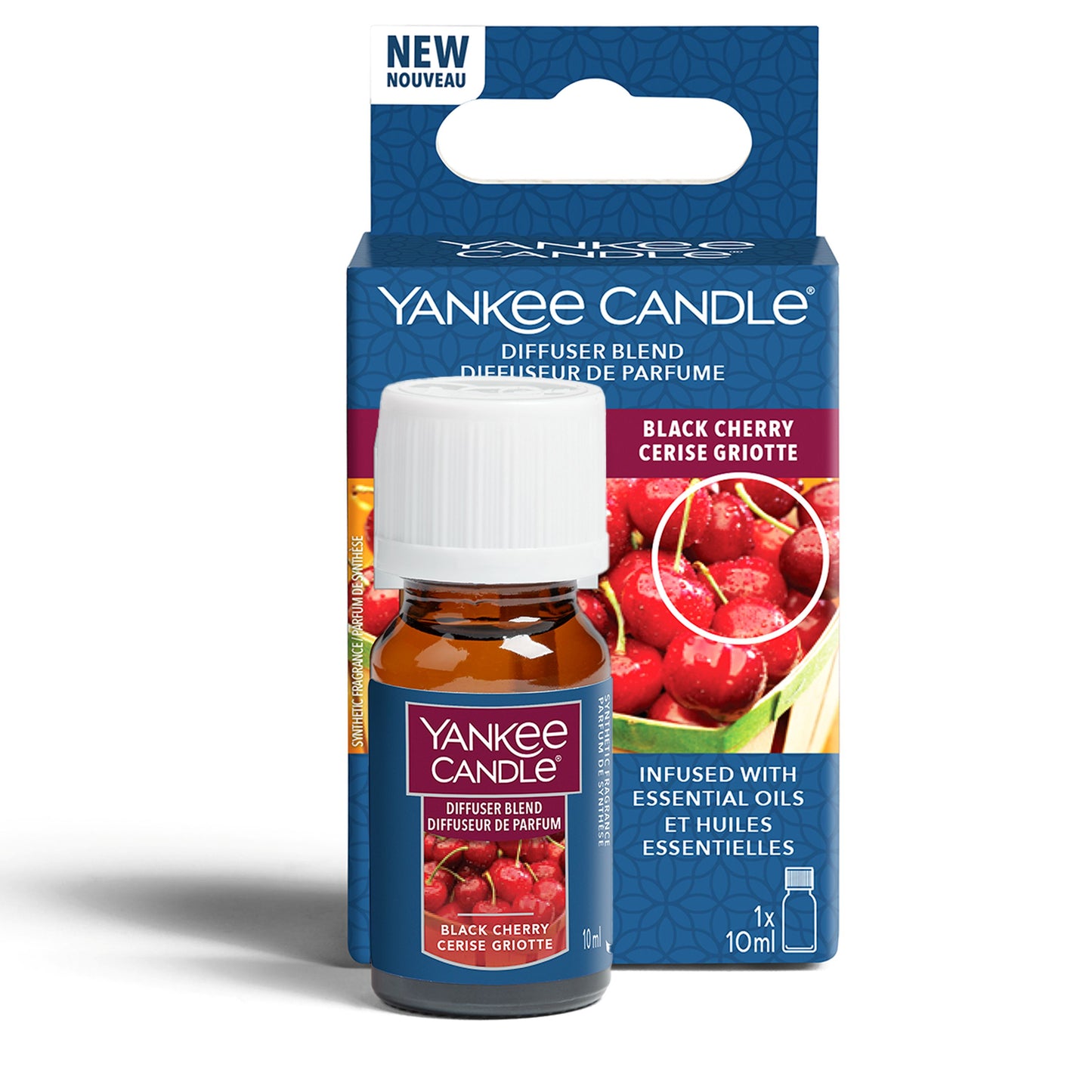 Yankee Candle Aromato aliejus ultragarsiniam difuzoriui – Black Cherry