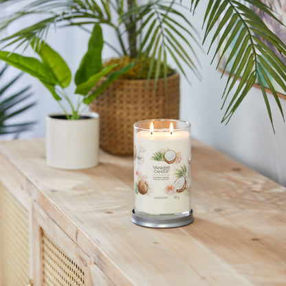 Yankee Candle® Signature Tumbler didelė žvakė – Coconut Beach