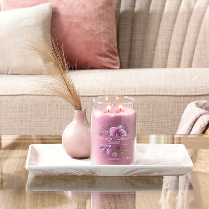 Yankee Candle® Signature didelė žvakė – Wild Orchid