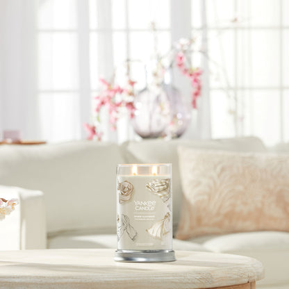 Yankee Candle® Signature Tumbler didelė žvakė – Warm Cashmere