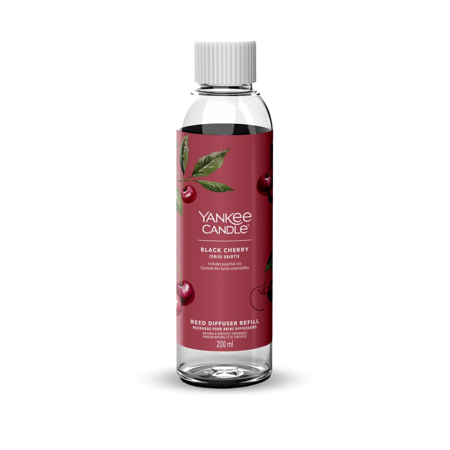 Yankee Candle Black Cherry – kvapų difuzoriaus papildymas