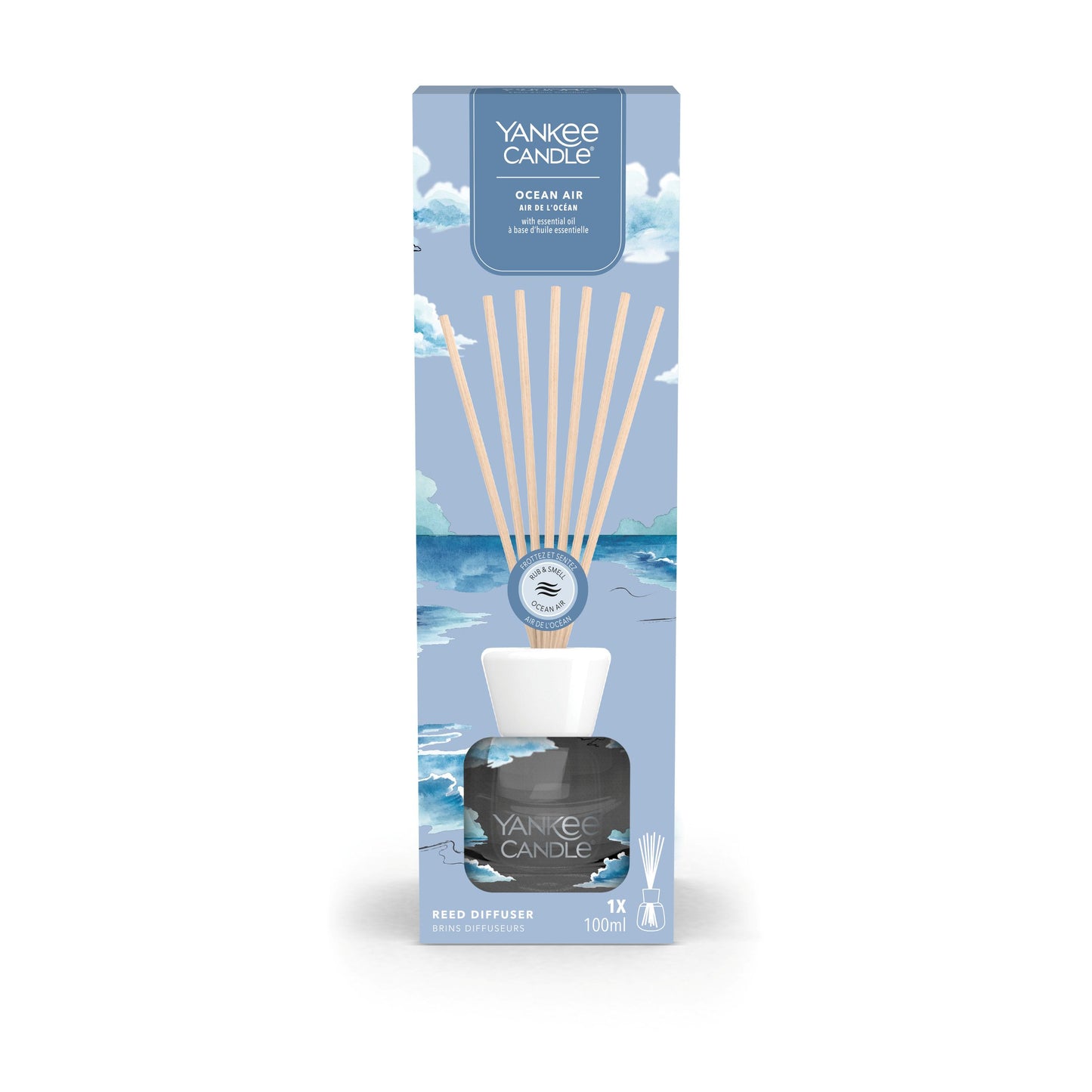 Yankee Candle Ocean Air– kvapų difuzorius su lazdelėmis