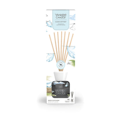 Yankee Candle Clean Cotton®– kvapų difuzorius su lazdelėmis
