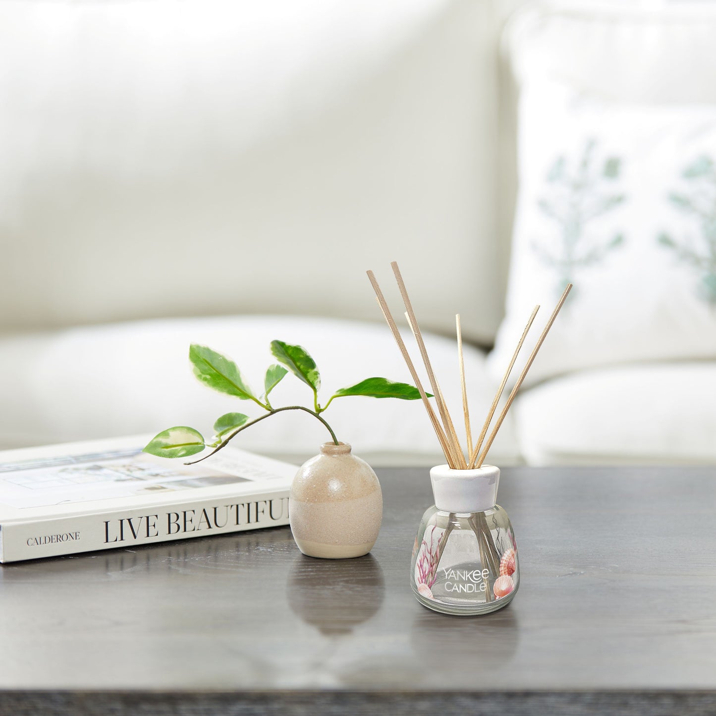 Yankee Candle Pink Sands™– kvapų difuzorius su lazdelėmis