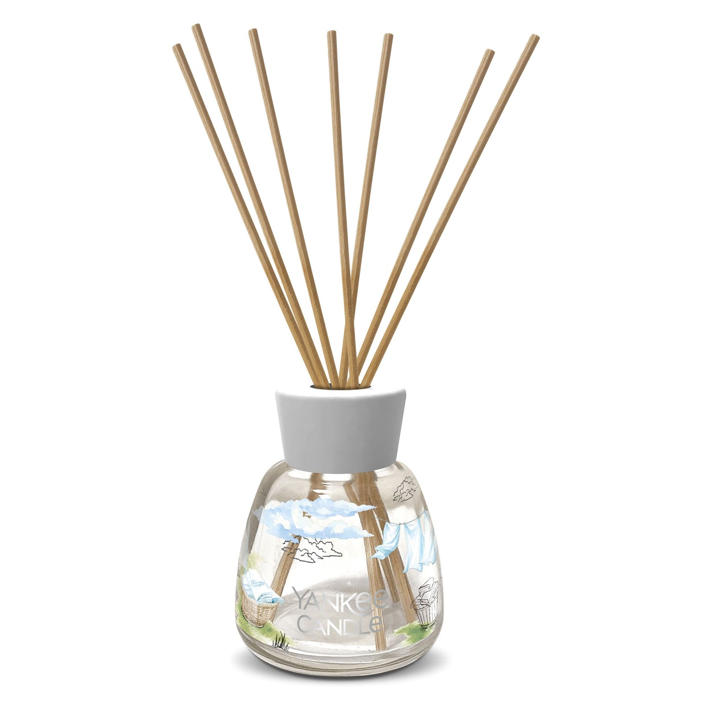 Yankee Candle Clean Cotton®– kvapų difuzorius su lazdelėmis