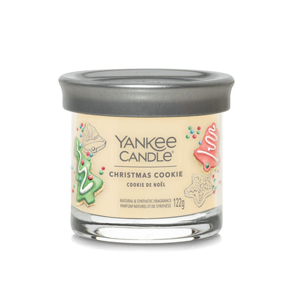 Yankee Candle Signature kolekcijos maža stiklinė žvakė – Christmas Cookie™