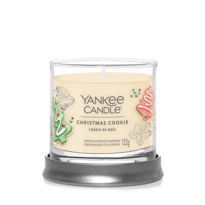 Yankee Candle Signature kolekcijos maža stiklinė žvakė – Christmas Cookie™
