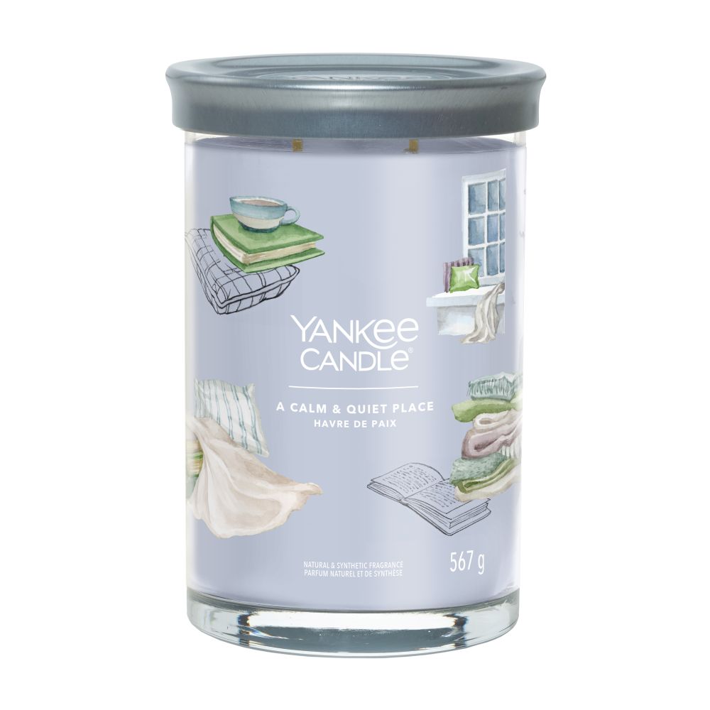 Yankee Candle® Signature Tumbler didelė žvakė – A Calm & Quiet Place