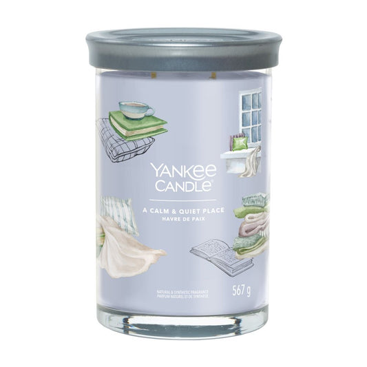 Yankee Candle® Signature Tumbler didelė žvakė – A Calm & Quiet Place