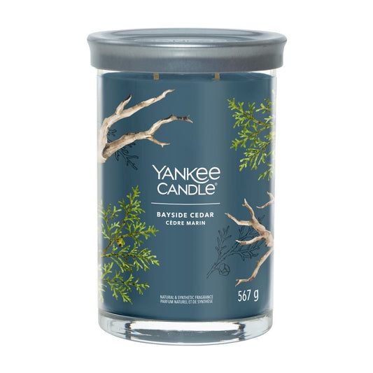 Yankee Candle® Signature Tumbler didelė žvakė – Bayside Cedar