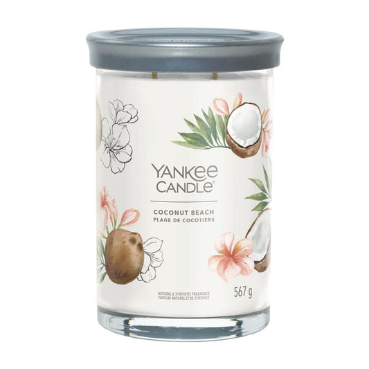 Yankee Candle® Signature Tumbler didelė žvakė – Coconut Beach