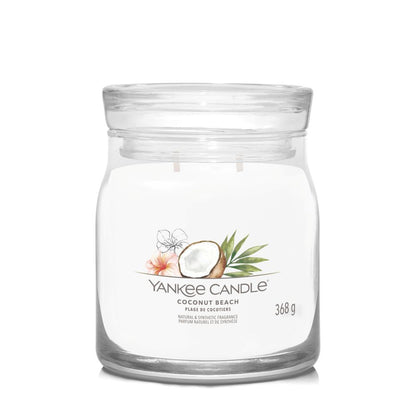 Yankee Candle® Signature vidutinė žvakė – Coconut Beach