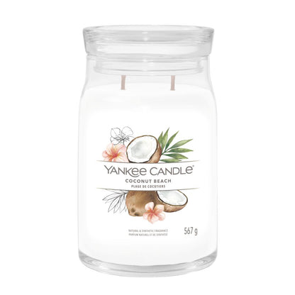 Yankee Candle® Signature didelė žvakė – Coconut Beach