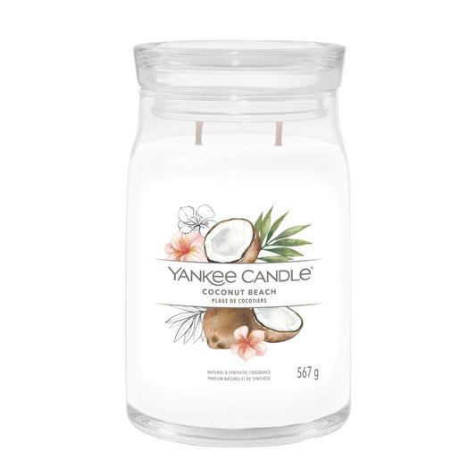 Yankee Candle® Signature didelė žvakė – Coconut Beach
