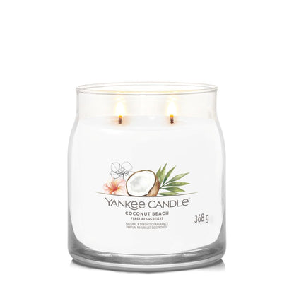 Yankee Candle® Signature vidutinė žvakė – Coconut Beach