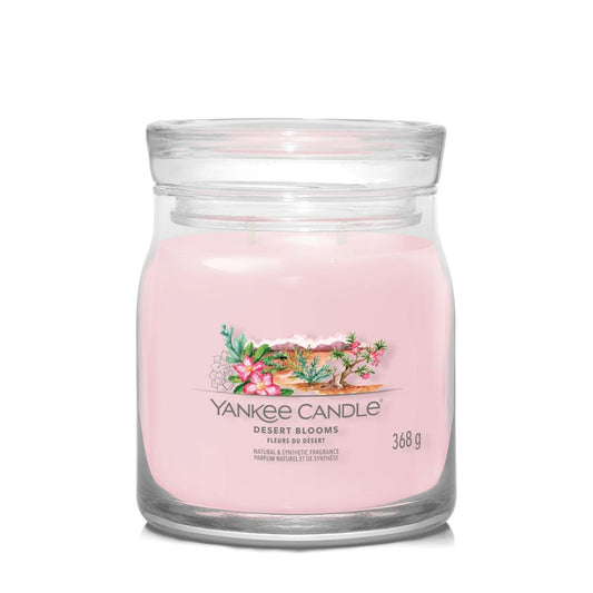 Yankee Candle® Signature vidutinė žvakė – Desert Blooms