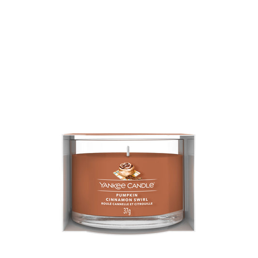 Yankee Candle mini žvakė – Pumpkin Cinnamon Swirl