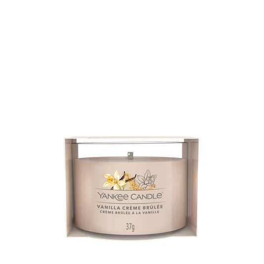Yankee Candle mini žvakė – Vanilla Crème Brûlée
