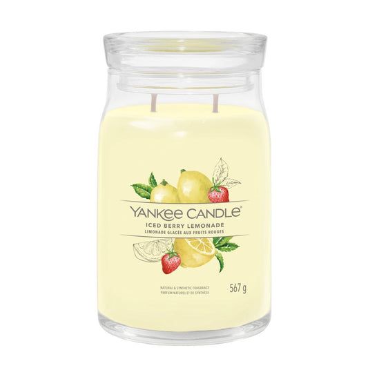 Yankee Candle® Signature didelė žvakė – Iced Berry Lemonade