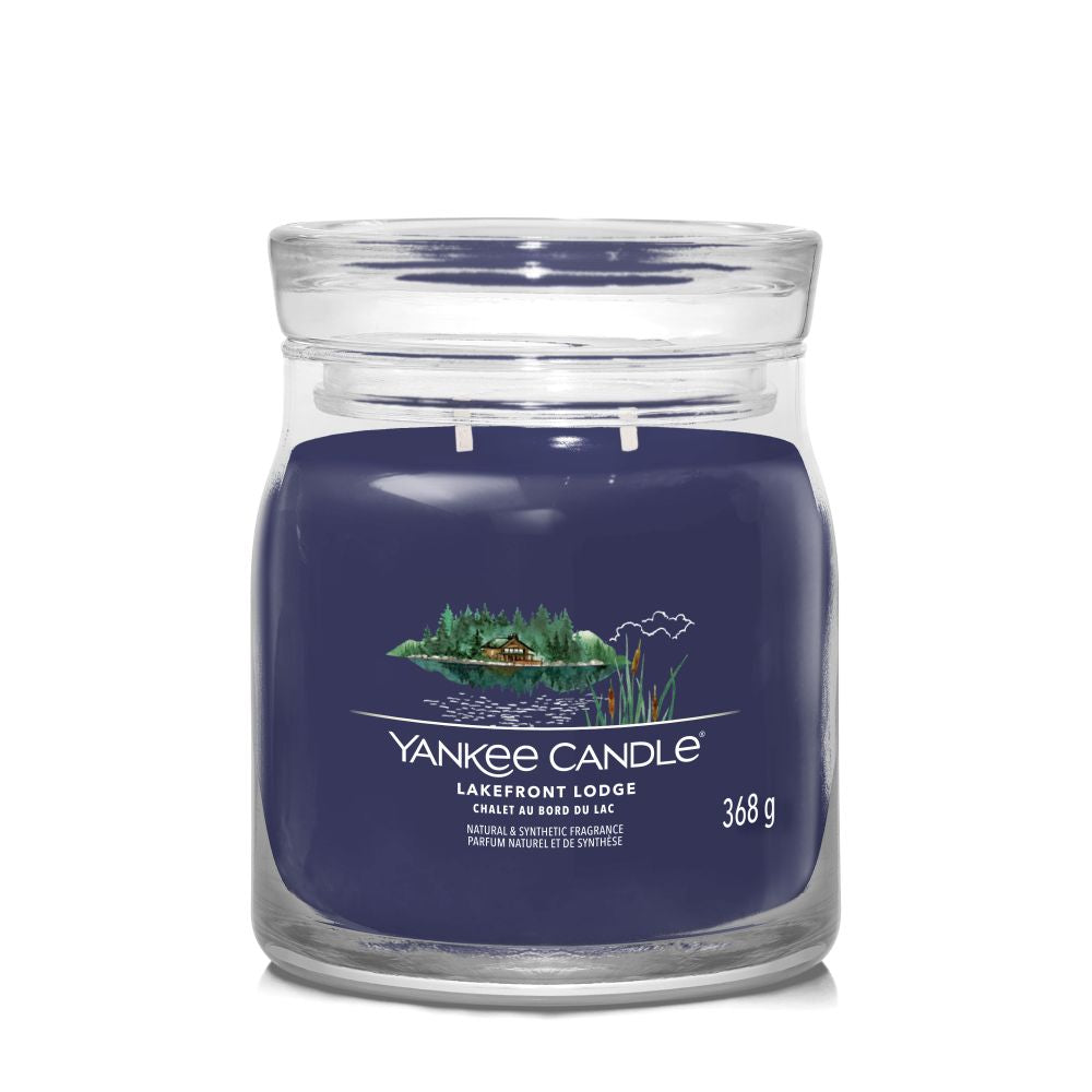 Yankee Candle® Signature vidutinė žvakė – Lakefront Lodge