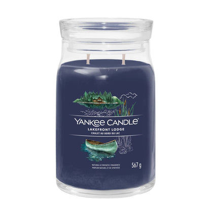 Yankee Candle® Signature didelė žvakė – Lakefront Lodge