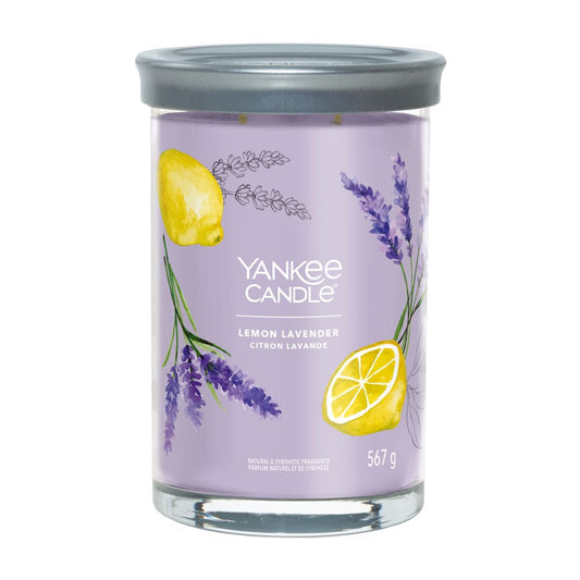 Yankee Candle® Signature Tumbler didelė žvakė – Lemon Lavender
