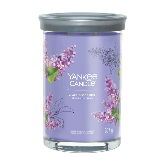Yankee Candle® Signature Tumbler didelė žvakė – Lilac Blossoms