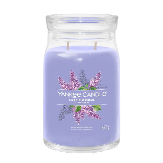 Yankee Candle® Signature didelė žvakė – Lilac Blossoms