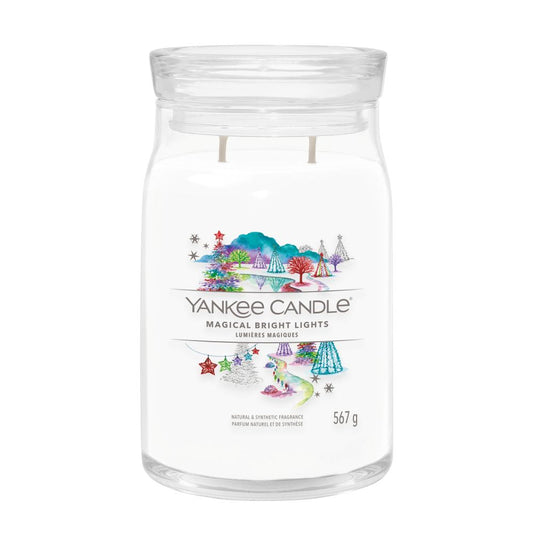 Yankee Candle® Signature didelė žvakė – Magical Bright Lights