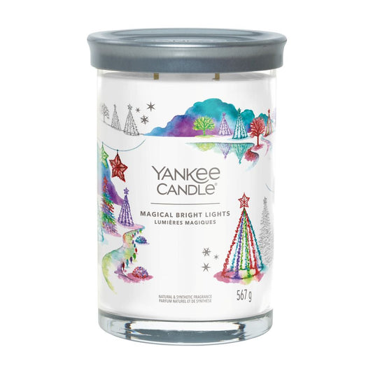 Yankee Candle® Signature Tumbler didelė žvakė – Magical Bright Lights