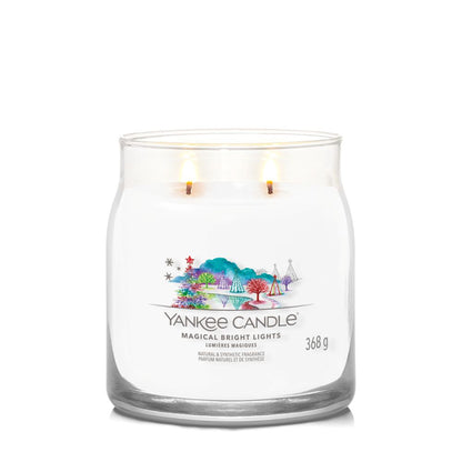 Yankee Candle® Signature vidutinė žvakė – Magical Bright Lights