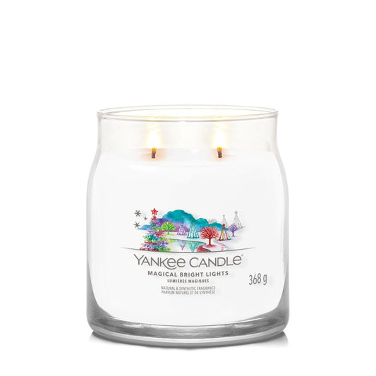 Yankee Candle® Signature vidutinė žvakė – Magical Bright Lights