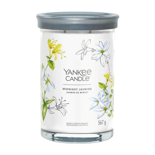 Yankee Candle® Signature Tumbler didelė žvakė – Midnight Jasmine