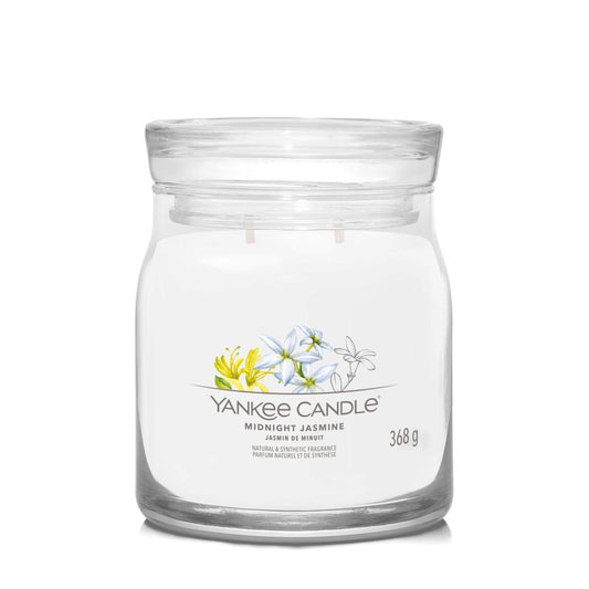 Yankee Candle® Signature vidutinė žvakė – Midnight Jasmine