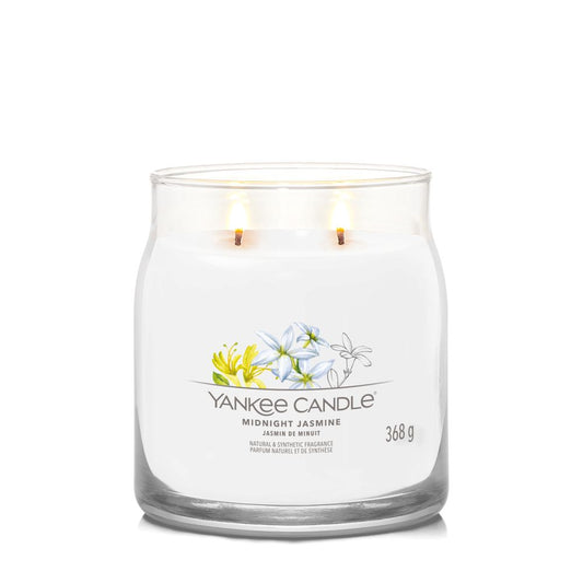 Yankee Candle® Signature vidutinė žvakė – Midnight Jasmine