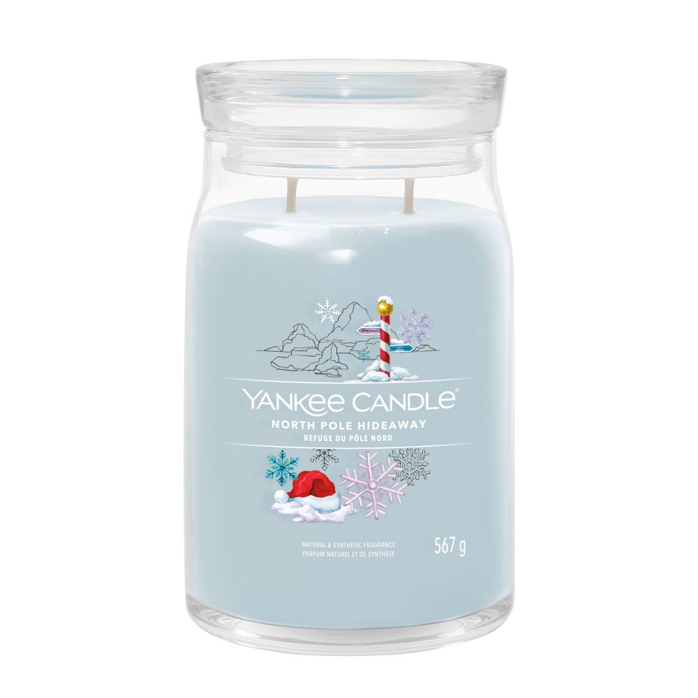 Yankee Candle® Signature didelė žvakė – North Pole Hideaway