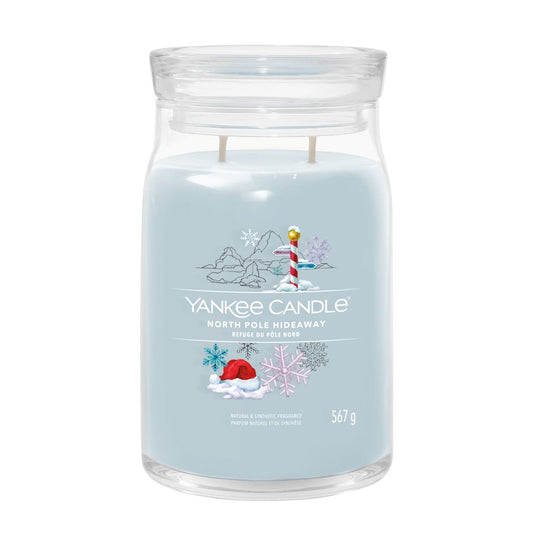 Yankee Candle® Signature didelė žvakė – North Pole Hideaway