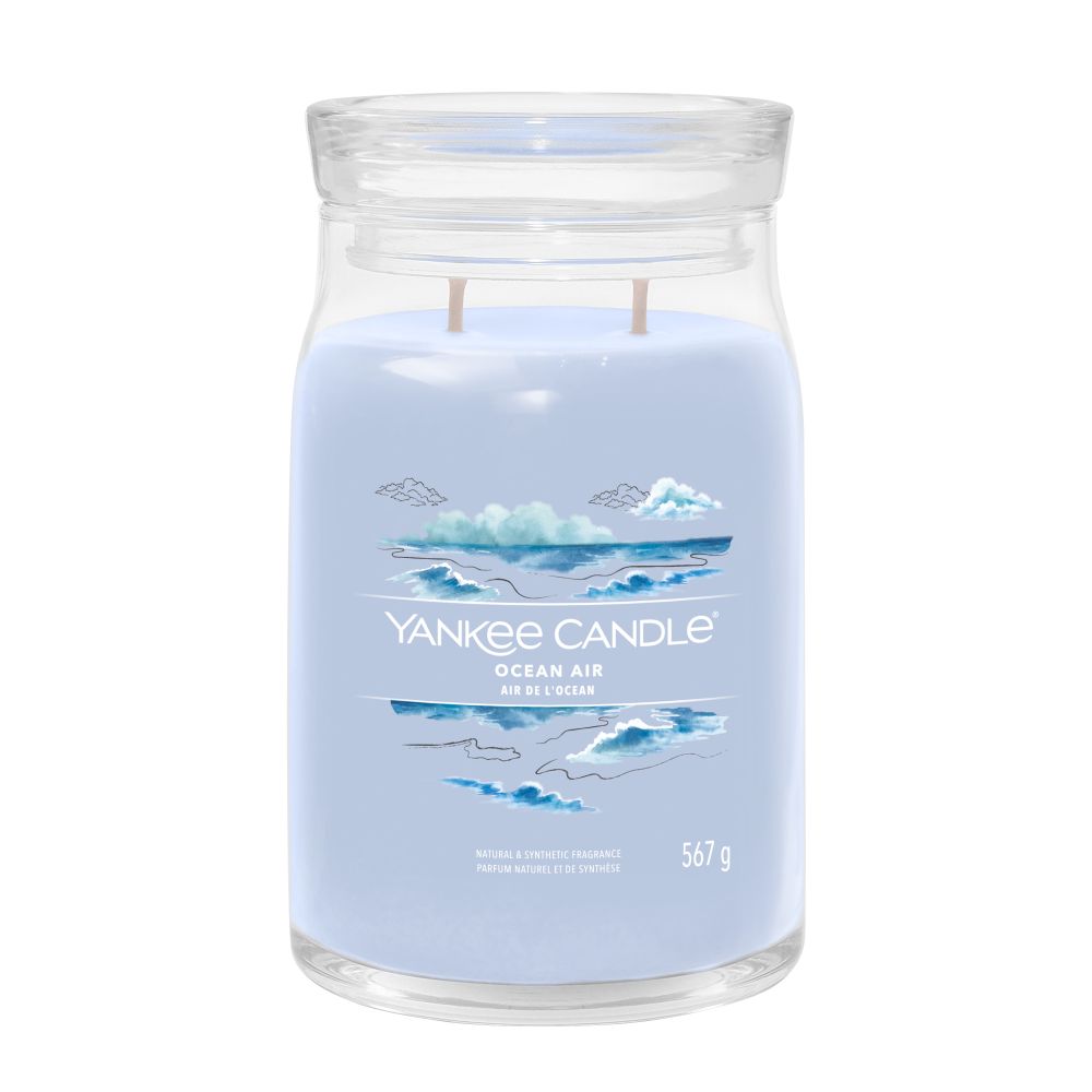 Yankee Candle® Signature didelė žvakė – Ocean Air