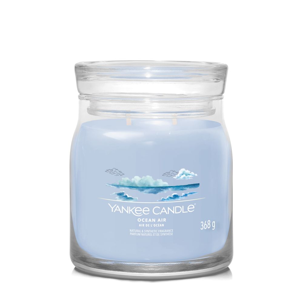 Yankee Candle® Signature vidutinė žvakė – Ocean Air