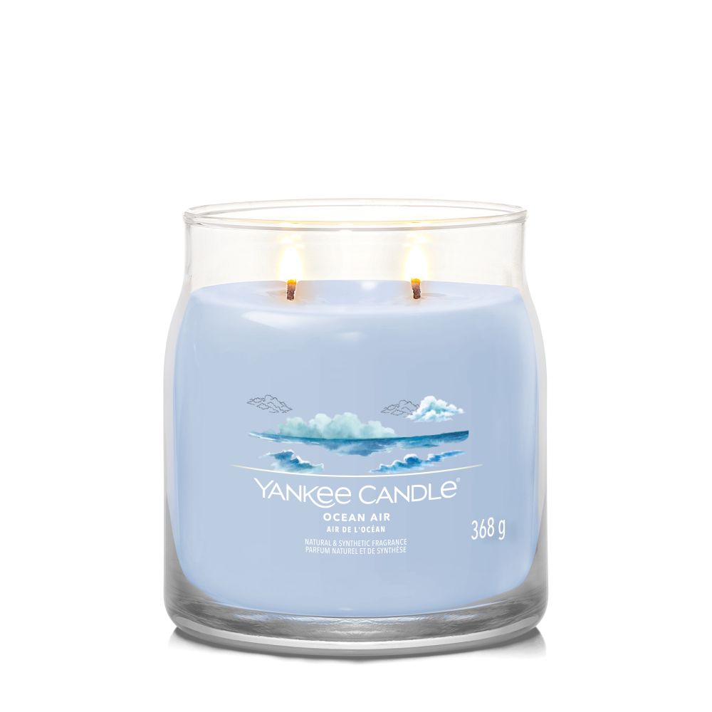 Yankee Candle® Signature vidutinė žvakė – Ocean Air