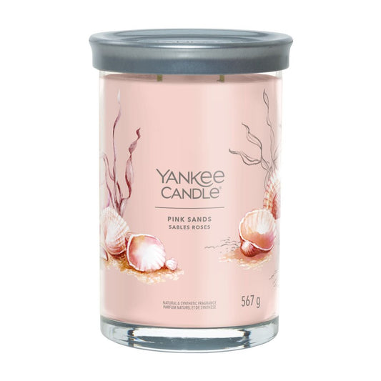 Yankee Candle® Signature Tumbler didelė žvakė – Pink Sands™