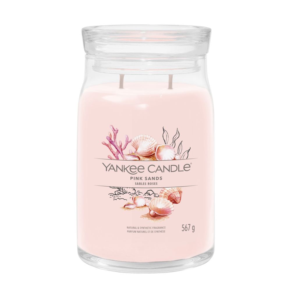 Yankee Candle® Signature didelė žvakė – Pink Sands™