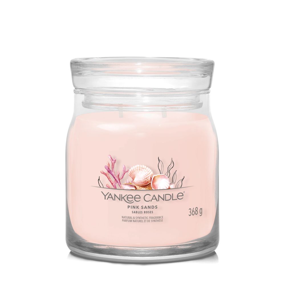 Yankee Candle® Signature vidutinė žvakė – Pink Sands™