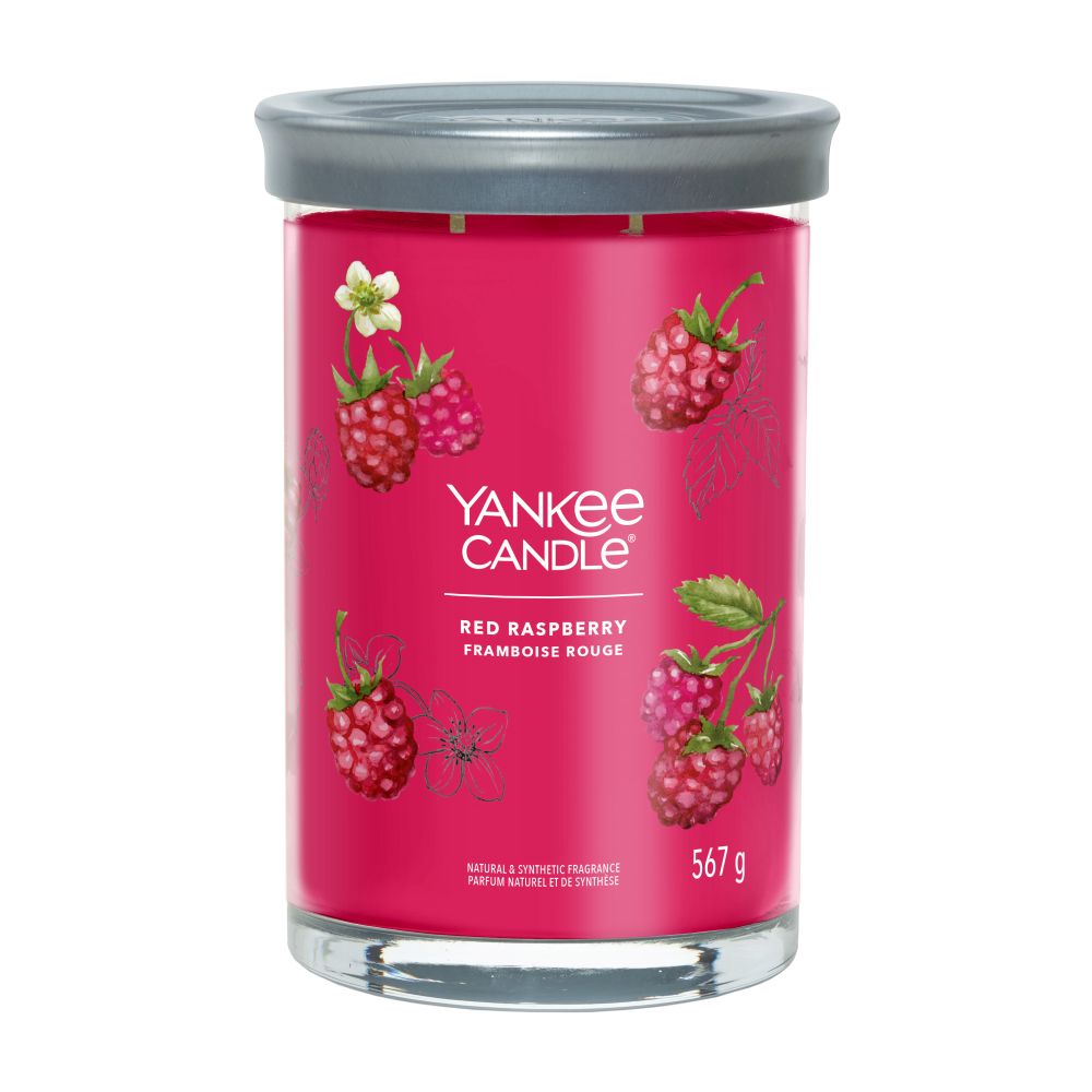Yankee Candle® Signature Tumbler didelė žvakė – Red Raspberry