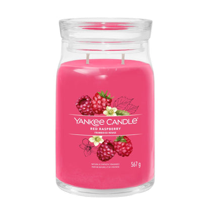 Yankee Candle® Signature didelė žvakė – Red Raspberry