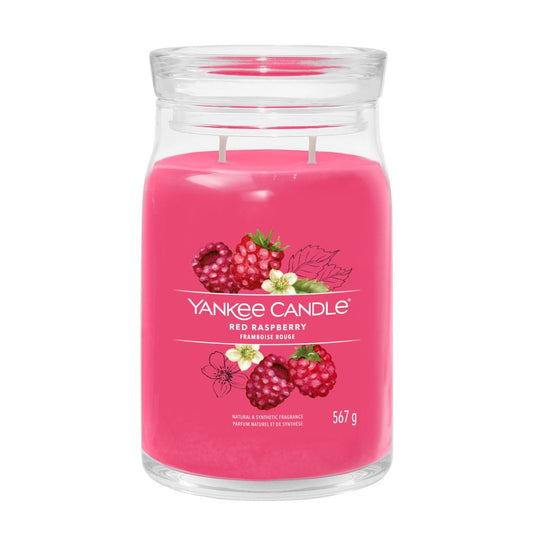 Yankee Candle® Signature didelė žvakė – Red Raspberry